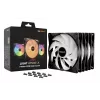 be quiet LIGHT WINGS LX 140mm PWM High Speed 3-Pack Czarny Wentylator do obudowy komputera 14 cm 3 szt.