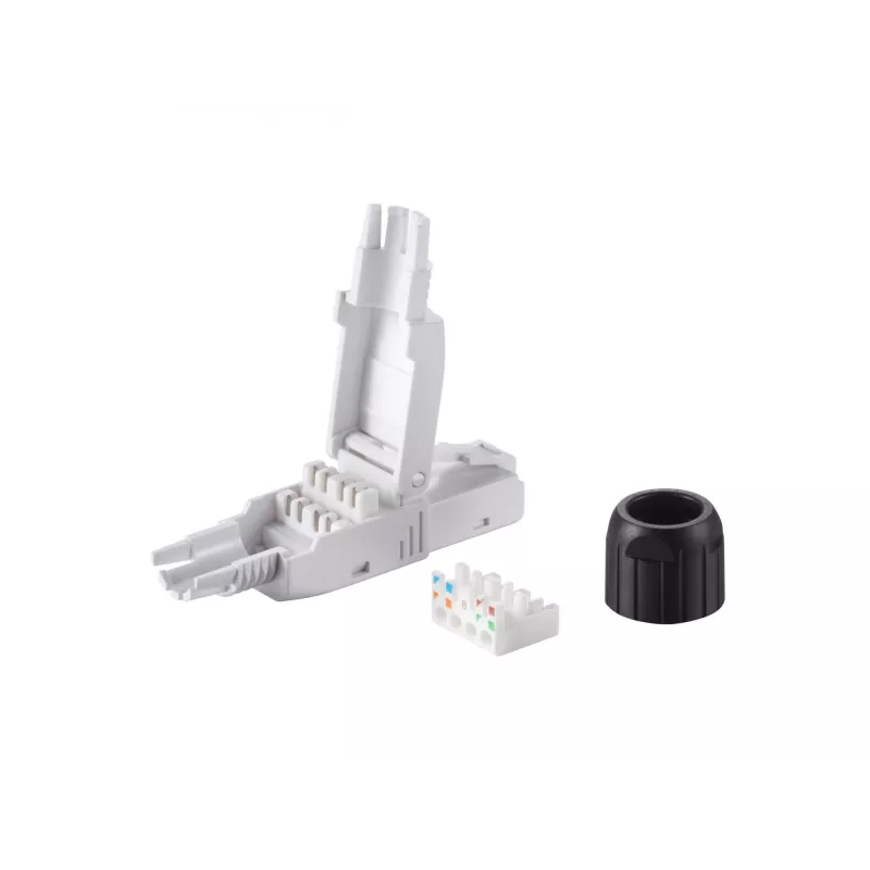 Equip Cat.6A Wtyk RJ45 beznarzędziowy, zestaw 5 szt.