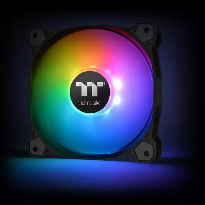 Fan Thermaltake CL-F080-PL14SW-A 14 cm Czarny