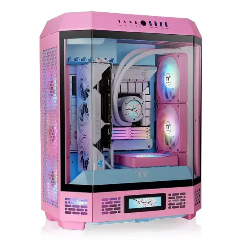 Obudowa PC Thermaltake Tower 600 Midi Tower Różowa