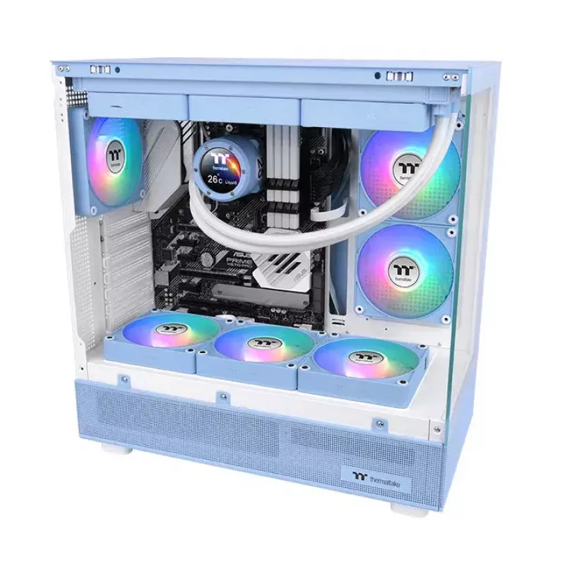 Wentylator Thermaltake CT120 EX Reverse ARGB Sync PC Cooling Fan Hydrangea niebieski
