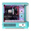Pełnowieżowa obudowa Thermaltake CA-11H-00FLWN-00 Kolor miętowy Obsługa PS2