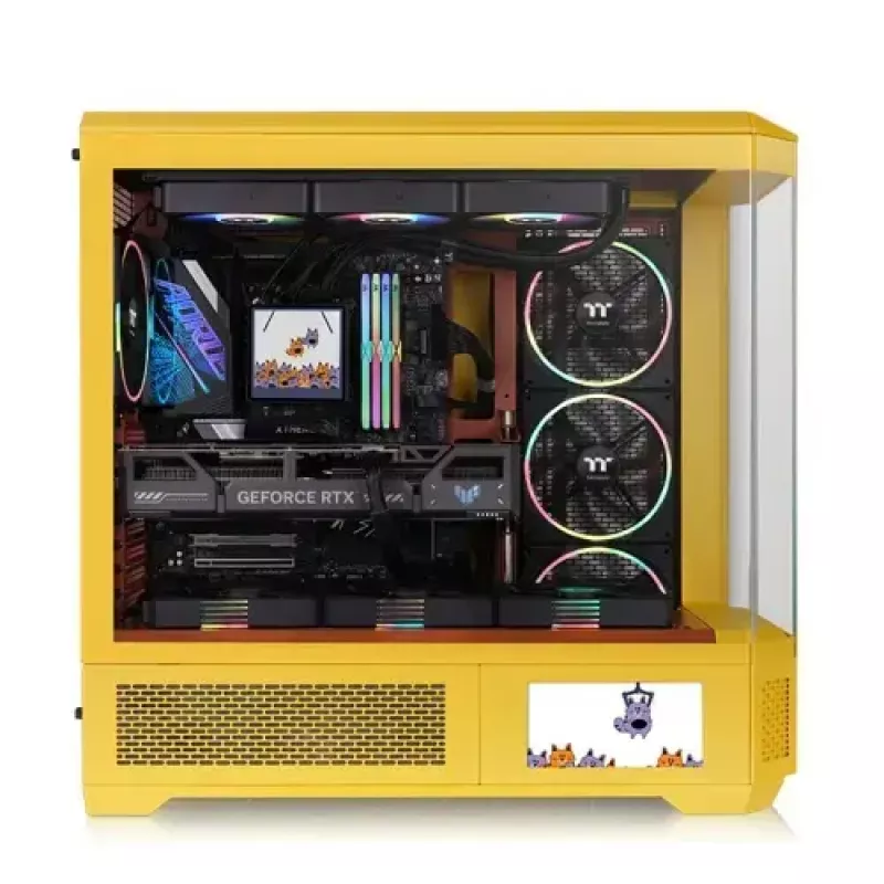 Obudowa Full Tower Thermaltake CA-11H-00FMWN-00 Caramel, obsługa PS2