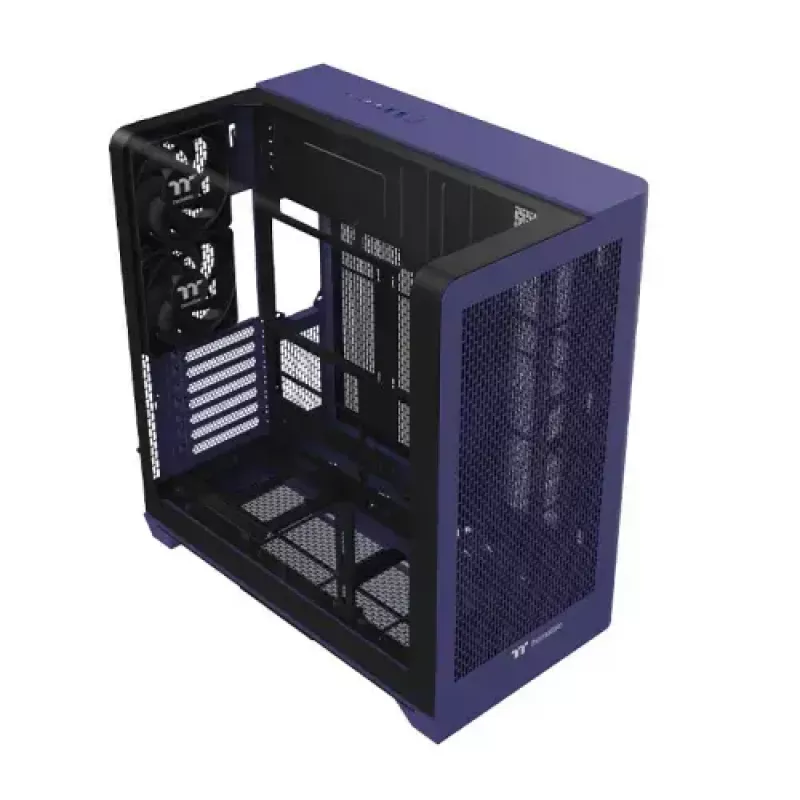 Obudowa komputerowa Thermaltake CA-11F-00MNWN-00 Midi Tower niebieska obsługa PS2