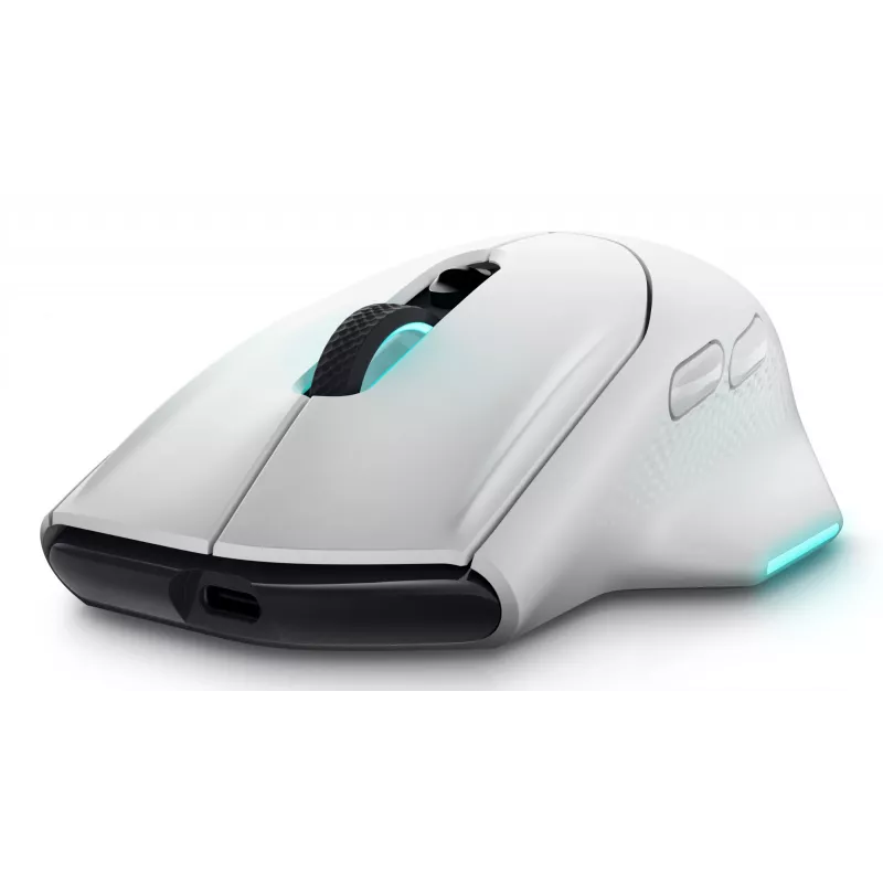 Mysz gamingowa Alienware AW620M, praworęczna, RF Wireless + USB Type-C, optyczna, 26000 DPI