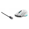 Mysz gamingowa Alienware AW620M, praworęczna, RF Wireless + USB Type-C, optyczna, 26000 DPI