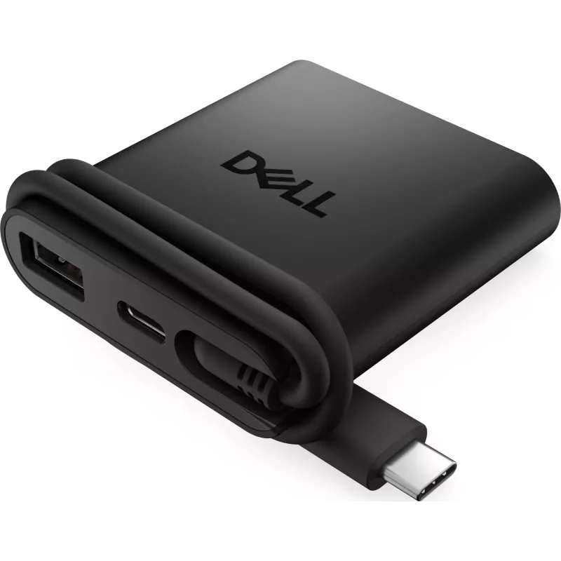 DELL DA225 Wired USB 3.2 Gen 1 (3.1 Gen 1) Type-C Czarny