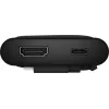 DELL DA225 Wired USB 3.2 Gen 1 (3.1 Gen 1) Type-C Czarny