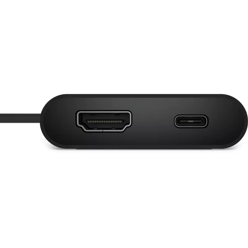 DELL DA225 Wired USB 3.2 Gen 1 (3.1 Gen 1) Type-C Czarny