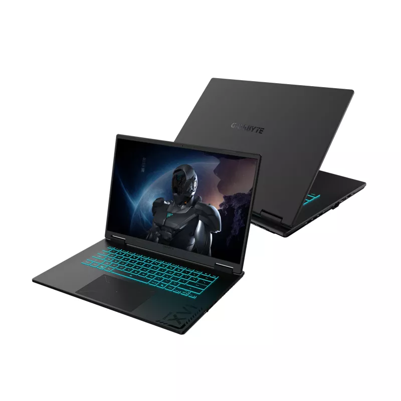 GIGABYTE GAMING A16 3WHK3DE894SH laptop AMD Ryzen™ 7 260 40.6 cm (16 cali) WUXGA 16 GB DDR5-SDRAM 1 TB SSD NVIDIA GeForce RTX 5070 Wi-Fi 6E (802.11ax) Windows 11 Home Czarny