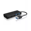 ICY BOX IB-HUB1426-U3 USB 3.2 Gen 1 (3.1 Gen 1) Type-A 5000 Mbit/s Czarny