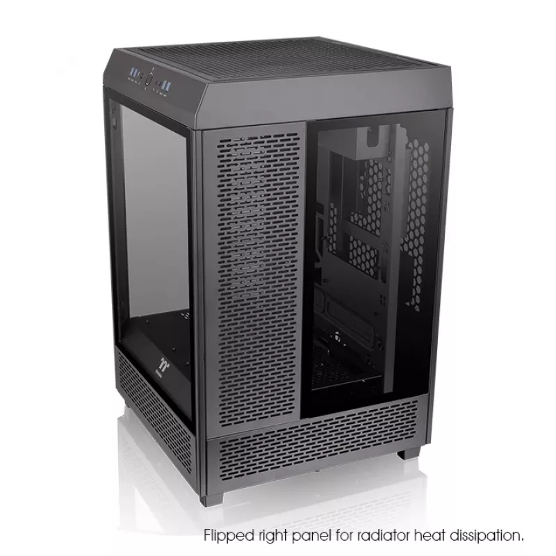 THERMALTAKE Obudowa Mid Tower - The Tower 500 - Czarny