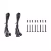 THERMALTAKE Wentylator PC Cooling - CT120 - 12 cm - Czarny - 2 szt.