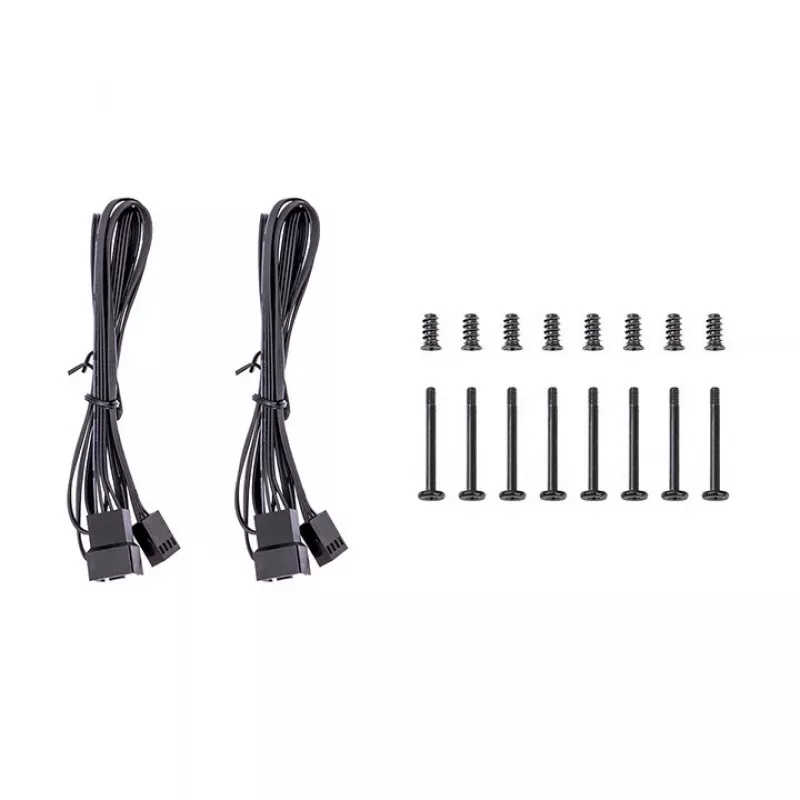 THERMALTAKE Wentylator PC Cooling - CT120 - 12 cm - Czarny - 2 szt.