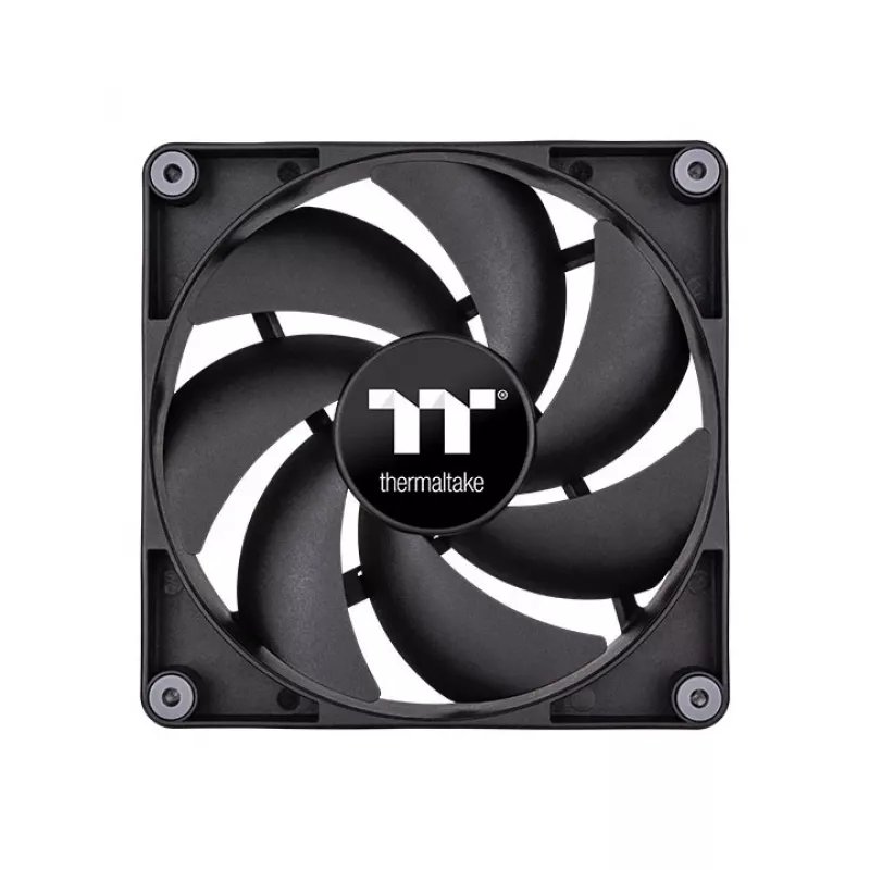 THERMALTAKE Wentylator PC Cooling - CT120 - 12 cm - Czarny - 2 szt.