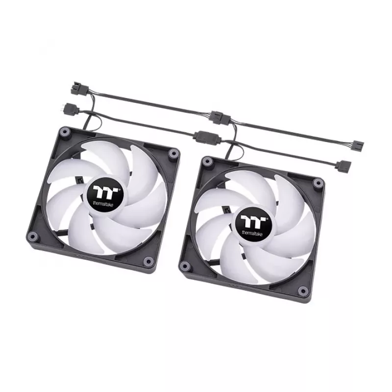 Wiatrak chłodzący do komputera THERMALTAKE - CT140 ARGB Sync - 14 cm - Czarny - 2 szt.