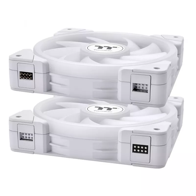 Wentylator chłodzący do PC THERMALTAKE - SWAFAN EX12 ARGB Sync TT Premium Edition - 12 cm - Biały - 3 szt.