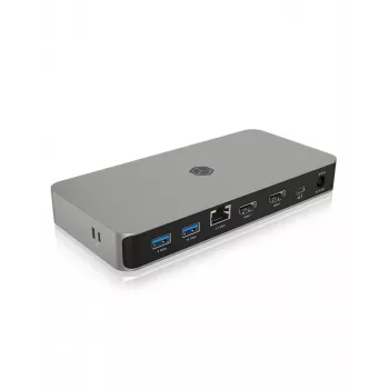 ICY BOX 10-w-1 Stacja dokująca USB4 Type-C z podwójnym wyjściem wideo