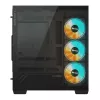 GIGABYTE C500 PANORAMIC STEALTH Midi Tower Czarny