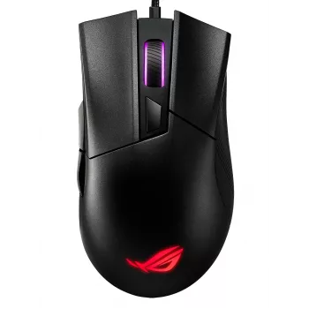 Mysz ASUS ROG Gladius II Core Gaming Praworęczna USB Type-A Optyczna 6200 DPI
