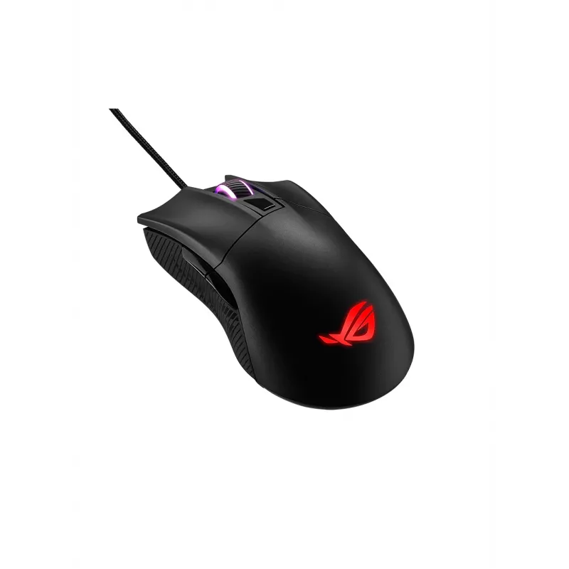 Mysz ASUS ROG Gladius II Core Gaming Praworęczna USB Type-A Optyczna 6200 DPI
