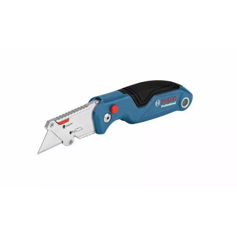 Bosch 1 600 A02 7M4 nóż uniwersalny niebieski, stal nierdzewna składany nóż