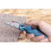 Bosch 1 600 A02 7M4 nóż uniwersalny niebieski, stal nierdzewna składany nóż
