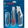 Bosch 1 600 A02 7M4 nóż uniwersalny niebieski, stal nierdzewna składany nóż