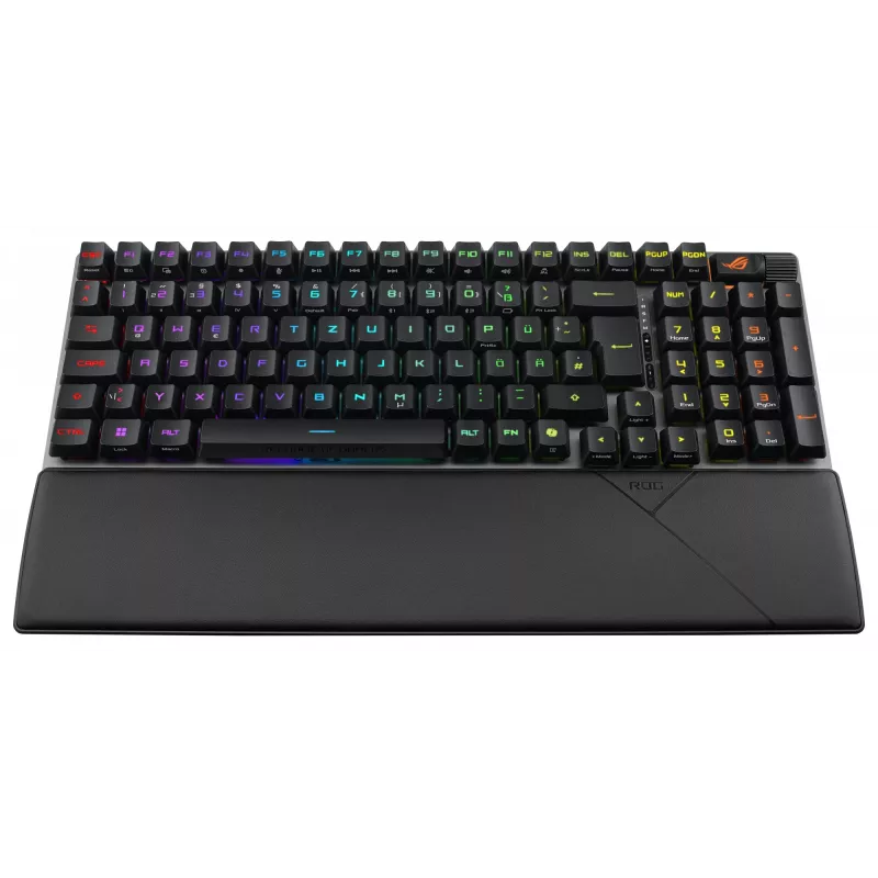 ASUS ROG Strix Scope II 96 RX Wireless klawiatura gamingowa USB + RF Wireless + Bluetooth Czarny