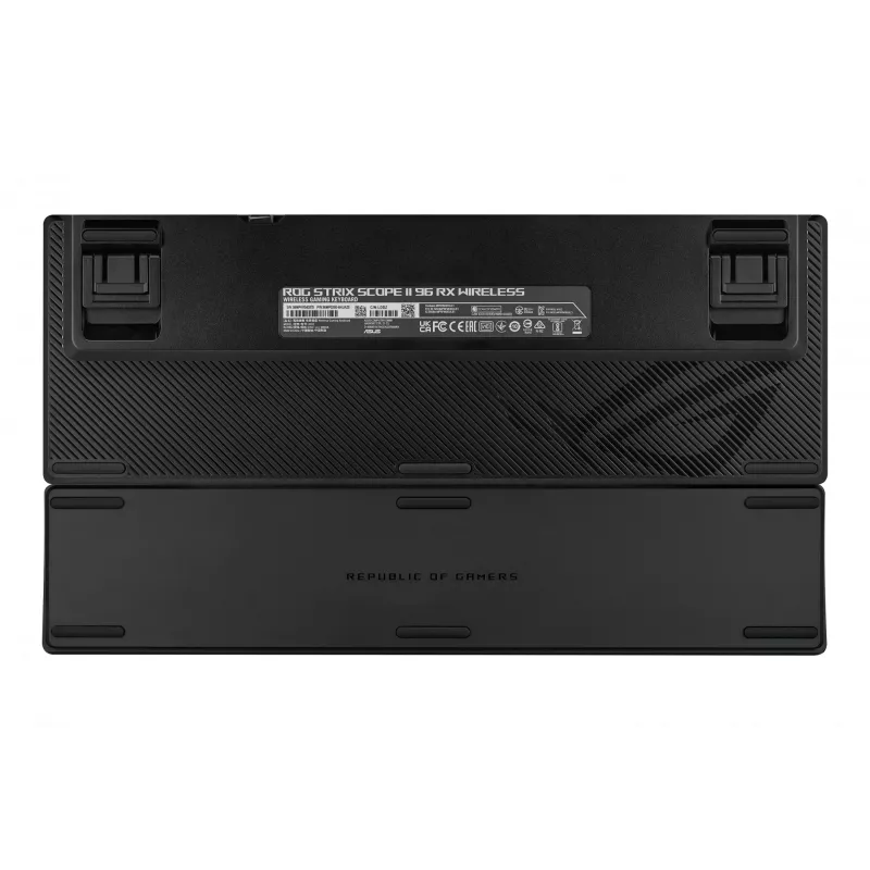 ASUS ROG Strix Scope II 96 RX Wireless klawiatura gamingowa USB + RF Wireless + Bluetooth Czarny