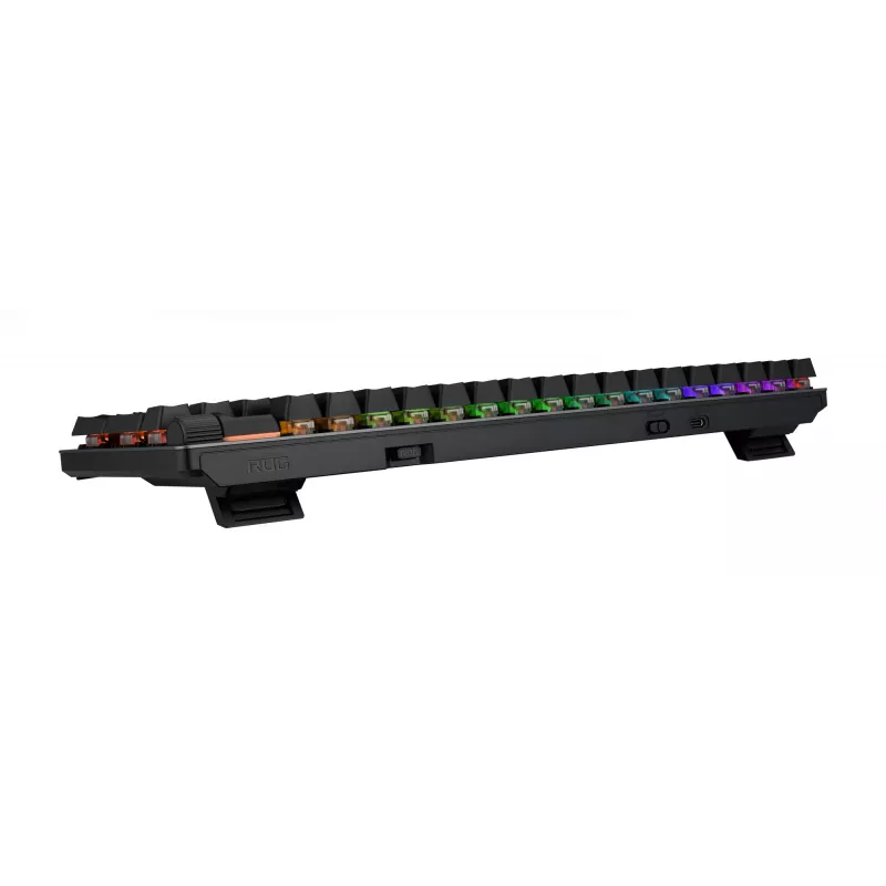ASUS ROG Strix Scope II 96 RX Wireless klawiatura gamingowa USB + RF Wireless + Bluetooth Czarny