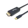 Kabel Equip USB-C na HDMI, M/M, 2,0 m, 4K/30 Hz, 2 m, USB Typu-C, HDMI Typ A (Standard), Męski, Męski, Prosty