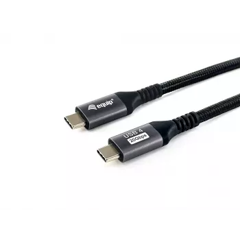 Kabel Equip USB4 Gen 2x2 C-C, M/M, 2,0 m, 4K/60 Hz, 20 Gb/s, PD 100 W