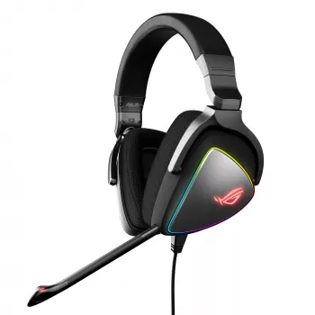 Słuchawki ASUS ROG Delta Przewodowe Nauszne Gaming Czarny
