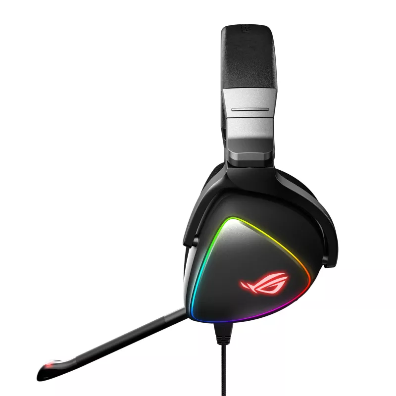Słuchawki ASUS ROG Delta Przewodowe Nauszne Gaming Czarny