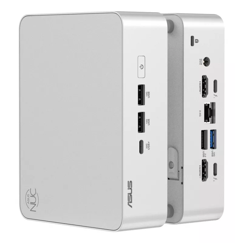 ASUS NUC 15 Pro+ RNUC15CRSU700002 srebrny 255H