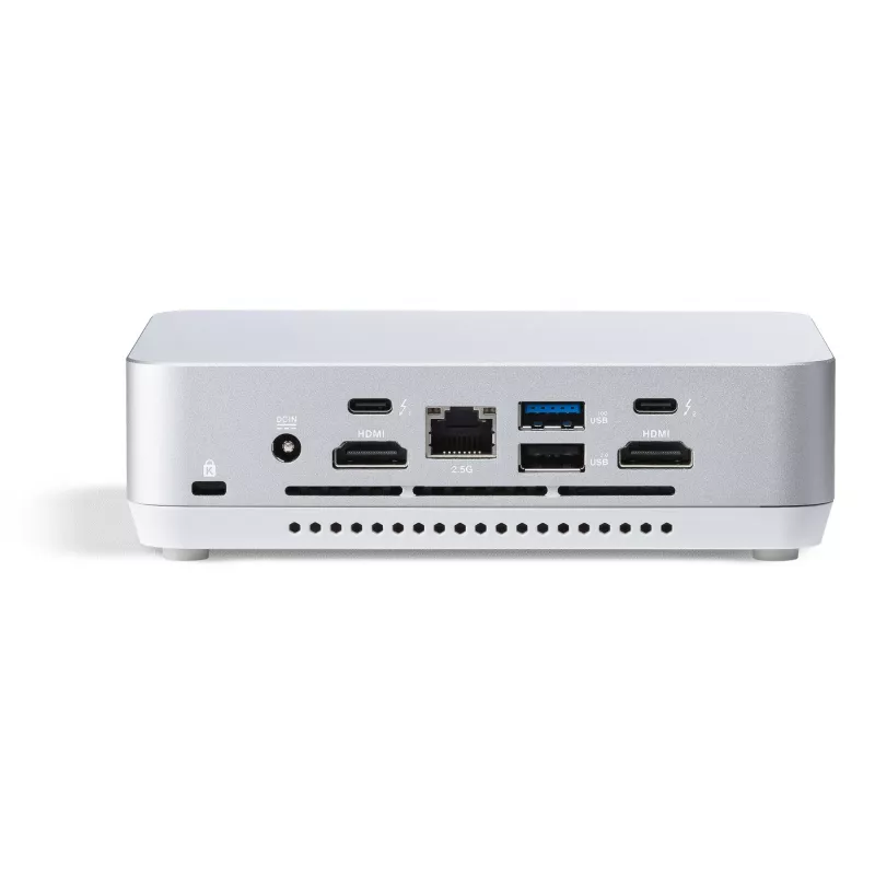 ASUS NUC 14 Pro+ RNUC14RVSU5068A2I Intel Core Ultra 5 125H 16 GB DDR5-SDRAM 512 GB SSD Windows 11 UCFF Mini PC Srebrny