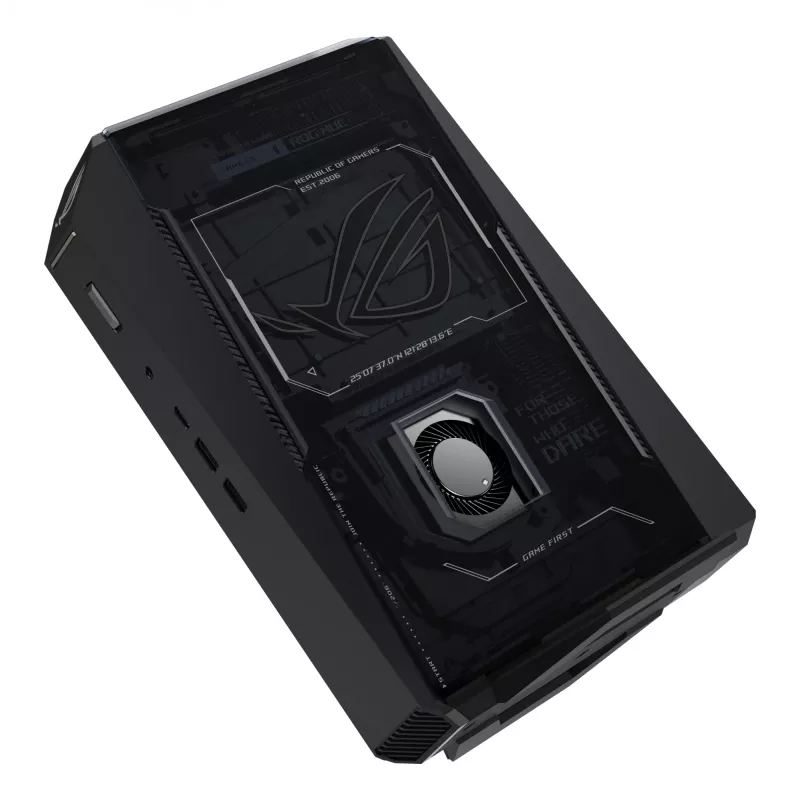 ASUS ROG NUC RNUC15JNK9X389A2 Intel Core Ultra 9 275HX 32 GB DDR5-SDRAM 1 TB SSD NVIDIA GeForce RTX 5070 Ti Windows 11 Home USFF Mini PC Czarny