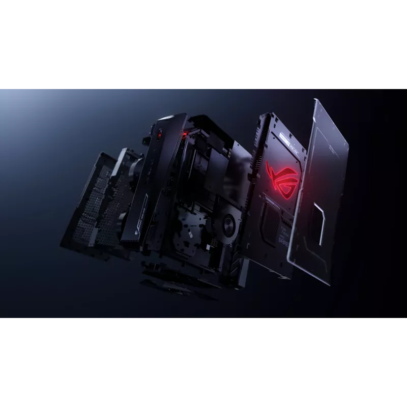 ASUS ROG NUC RNUC15JNK9X389A2 Intel Core Ultra 9 275HX 32 GB DDR5-SDRAM 1 TB SSD NVIDIA GeForce RTX 5070 Ti Windows 11 Home USFF Mini PC Czarny