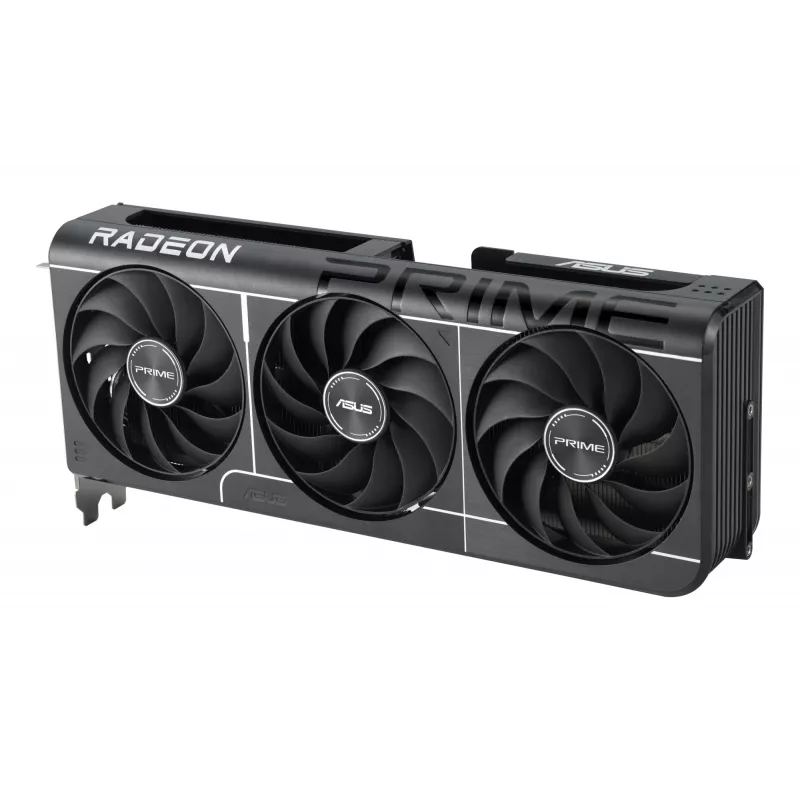Karta graficzna ASUS Prime Radeon RX 9060 XT 16 GB GDDR6, PCIe 5.0, 128-bit, 3 wentylatory, 2,5-slota