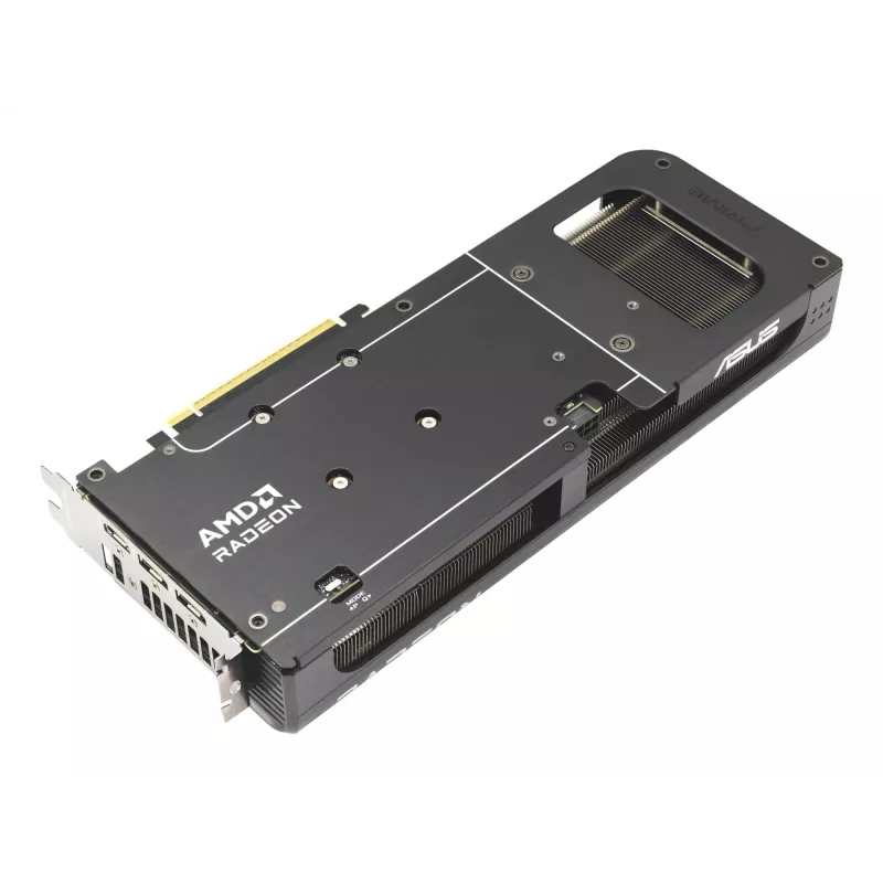 Karta graficzna ASUS Prime Radeon RX 9060 XT 16 GB GDDR6, PCIe 5.0, 128-bit, 3 wentylatory, 2,5-slota