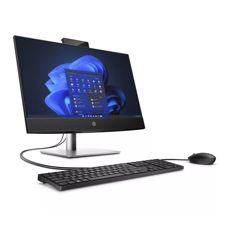 HP ProOne 440 G9 Intel® Core™ i3 i3-13100T 60,5 cm (23,8 cala) 1920 x 1080 pikseli Ekran dotykowy All-in-One PC 16 GB DDR4-SDRAM 512 GB SSD Windows 11 Pro Wi-Fi 6E (802.11ax) Czarny, Srebrny