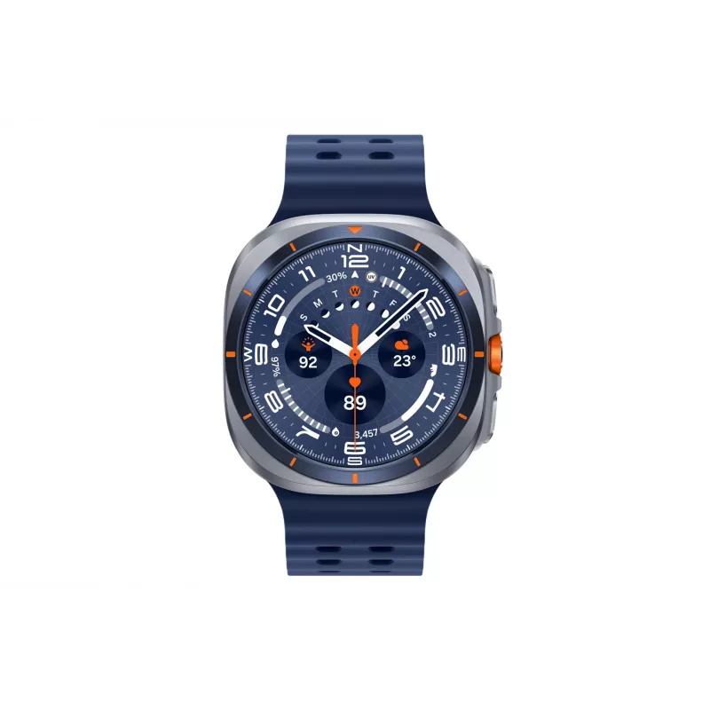 Zegarek Samsung Galaxy Watch Ultra 3,81 cm (1,5 cala) AMOLED 47 mm Cyfrowy 480 x 480 pikseli Dotykowy 4G Srebrny Wi-Fi GPS (satelitarny)