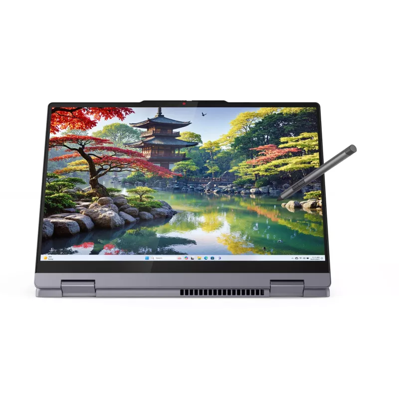 Lenovo IdeaPad 5 2-in-1 14IAL10 Intel Core Ultra 5 225H Hybryda (2-w-1) 35,6 cm (14 cali) Dotykowy ekran WUXGA 16 GB LPDDR5x-SDRAM 512 GB SSD Wi-Fi 7 (802.11be) Windows 11 Home German szary