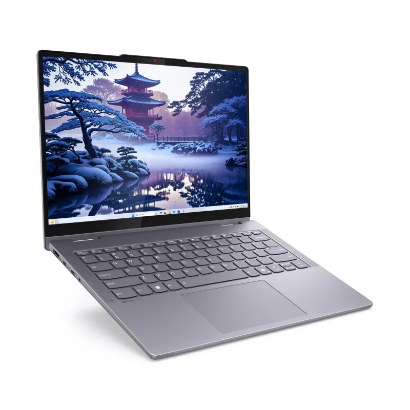 Lenovo IdeaPad 5 2-in-1 14IAL10 Intel Core Ultra 5 225H Hybryda (2-w-1) 35,6 cm (14 cali) Dotykowy ekran WUXGA 16 GB LPDDR5x-SDRAM 512 GB SSD Wi-Fi 7 (802.11be) Windows 11 Home German szary