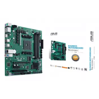 Płyta główna ASUS PRO B550M-C/CSM AMD B550 Socket AM4 micro ATX