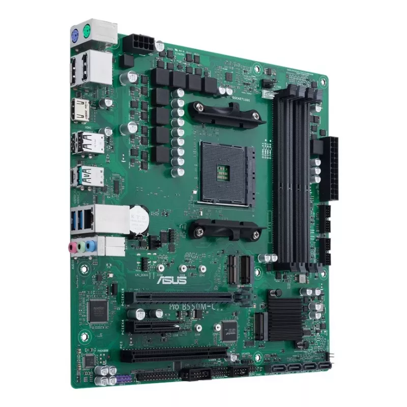 Płyta główna ASUS PRO B550M-C/CSM AMD B550 Socket AM4 micro ATX