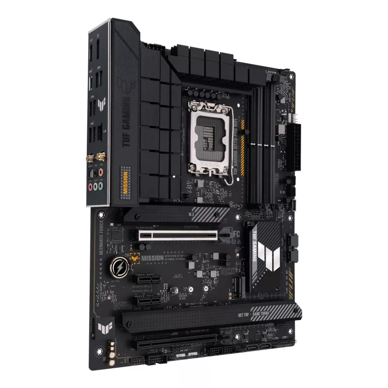 Płyta główna ASUS TUF GAMING H770-PRO WIFI — Intel H770, LGA 1700, ATX, DDR5, 4x DIMM, 128GB, Wi‑Fi 6, 2.5Gb LAN, 4x M.2