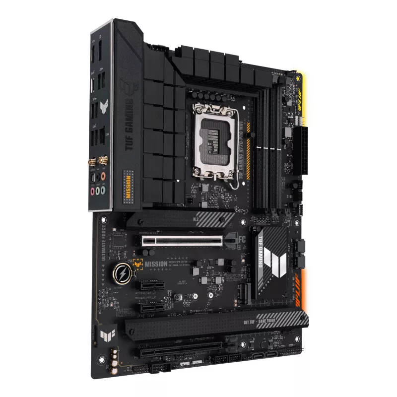 Płyta główna ASUS TUF GAMING H770-PRO WIFI — Intel H770, LGA 1700, ATX, DDR5, 4x DIMM, 128GB, Wi‑Fi 6, 2.5Gb LAN, 4x M.2
