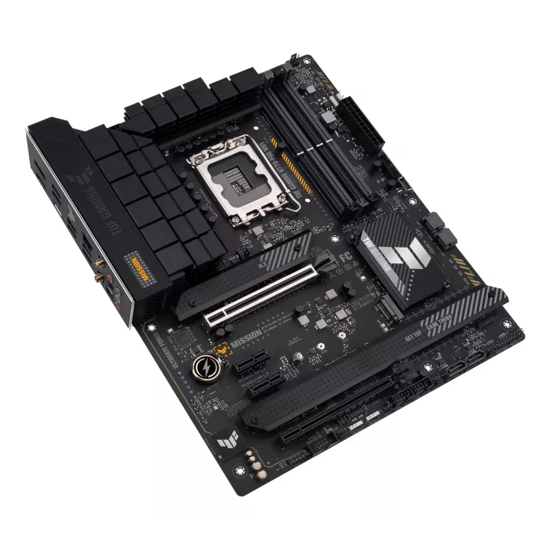 Płyta główna ASUS TUF GAMING H770-PRO WIFI — Intel H770, LGA 1700, ATX, DDR5, 4x DIMM, 128GB, Wi‑Fi 6, 2.5Gb LAN, 4x M.2